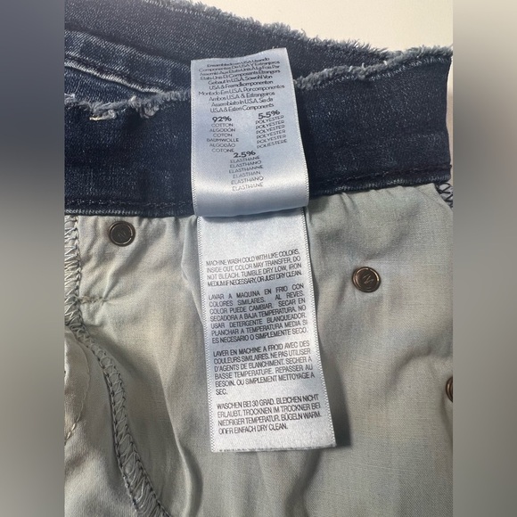 Mother double fray Charmer crop jeans 27 ultra soft and stretch. - Picture 12 of 12